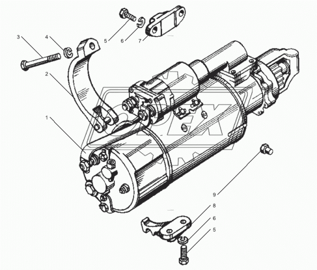 240-3708724-Б Штифт установочный ф9/ф10 L=13 с проточкой ЯМЗ